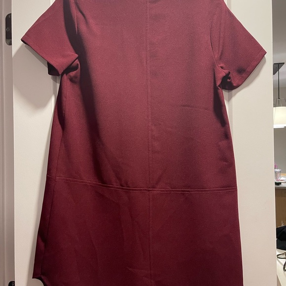 Lush Hailey popover shift dress v neck - Picture 5 of 5